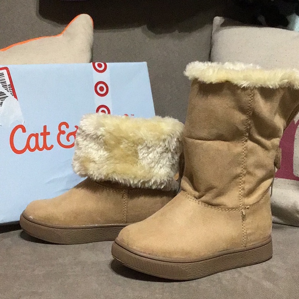 Cat & Jack Opal toddler foldover convertible boot